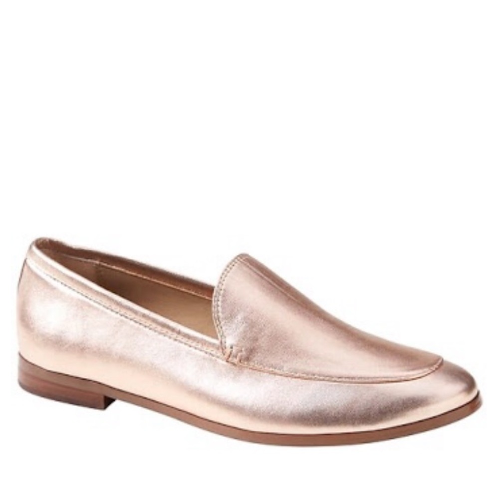 Rose Gold Loafers